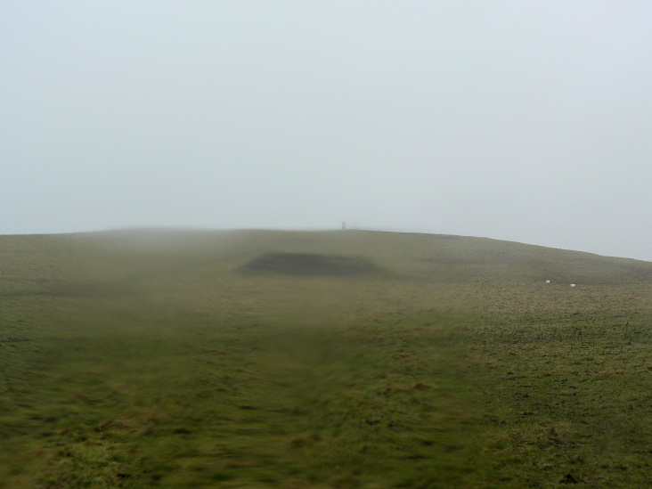 Ecton Hill's summit Ecton Hill's summit